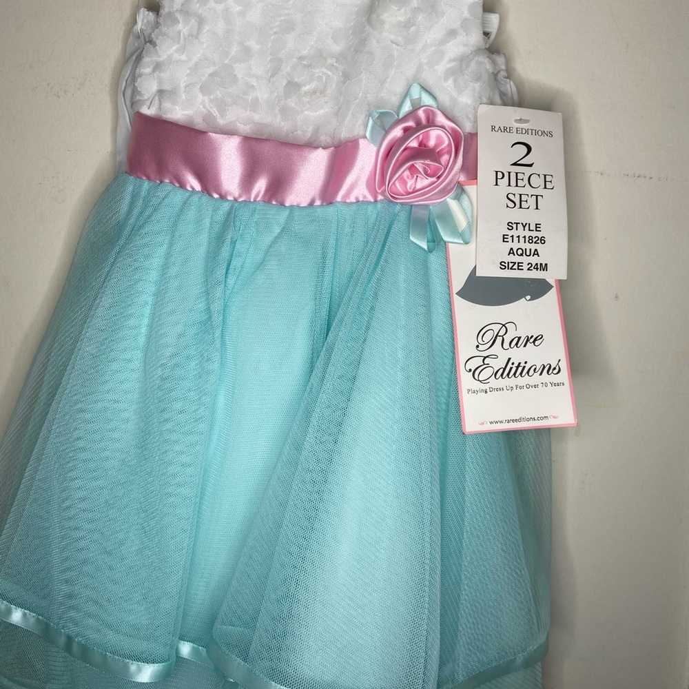 Rare Editions 2 Piece Dress Set